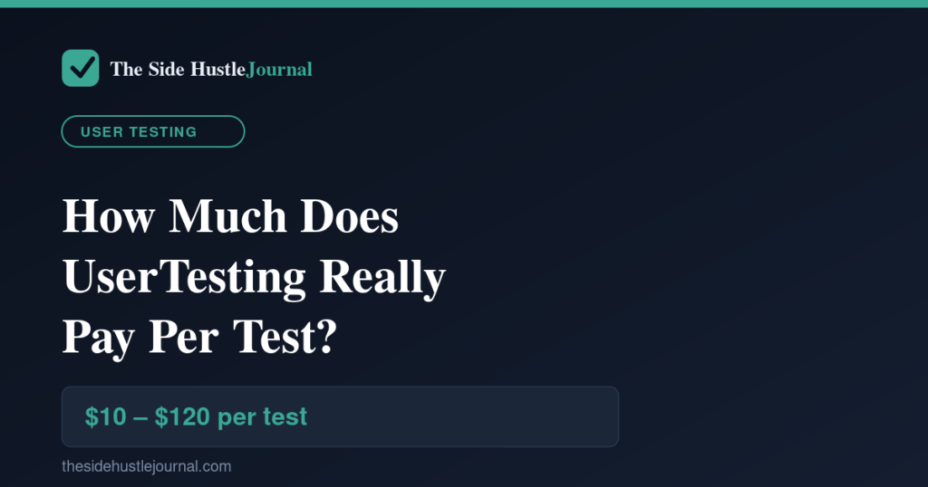 Guide: How much does UserTesting pay per test